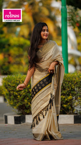 KS-1255 KASAVU SAREE 6.25 MTR
